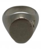 MM6 Maison Margielaエムエムシックスメゾンマルジェラ）の古着「シグネットリング」