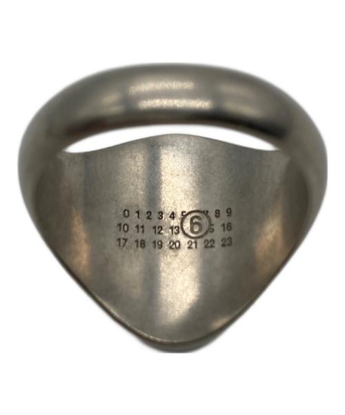 MM6 Maison Margiela（エムエムシックスメゾンマルジェラ）MM6 Maison Margiela (エムエムシックスメゾンマルジェラ) シグネットリング サイズ:17.5号の古着・服飾アイテム