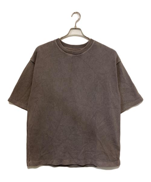 crepuscule（クレプスキュール）crepuscule (クレプスキュール) Light Moss Stich Stone Wash S/S グレー サイズ:3の古着・服飾アイテム