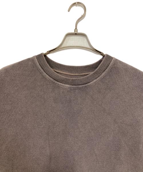 crepuscule（クレプスキュール）crepuscule (クレプスキュール) Light Moss Stich Stone Wash S/S グレー サイズ:3の古着・服飾アイテム