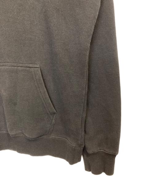 stussy（ステューシー）stussy (ステューシー) フロントロゴ裏起毛パーカー ブラック サイズ:Ｍの古着・服飾アイテム