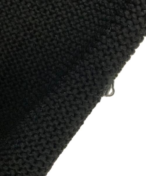 Y's（ワイズ）Y's (ワイズ) ニットドッキングスカート ブラック サイズ:2の古着・服飾アイテム