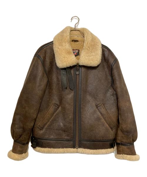 Wind Armor（ウィンドアーマー）Wind Armor (ウィンドアーマー) B-3ムートンフライトジャケット ブラウン サイズ:Ｌの古着・服飾アイテム