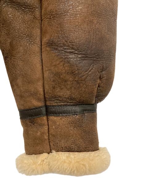 Wind Armor（ウィンドアーマー）Wind Armor (ウィンドアーマー) B-3ムートンフライトジャケット ブラウン サイズ:Ｌの古着・服飾アイテム