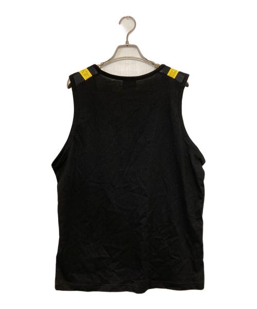 EA7（イーエーセブン）EA7 (イーエーセブン) センターロゴタンクトップ ブラック サイズ:XXLの古着・服飾アイテム