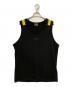 EA7（イーエーセブン）の古着「センターロゴタンクトップ」｜ブラック