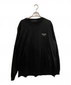 TATRASタトラス）の古着「BELECI ベレチロゴ刺繍長袖Tシャツ」｜ブラック