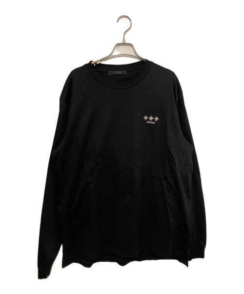 TATRAS（タトラス）TATRAS (タトラス) BELECI ベレチロゴ刺繍長袖Tシャツ ブラック サイズ:3の古着・服飾アイテム
