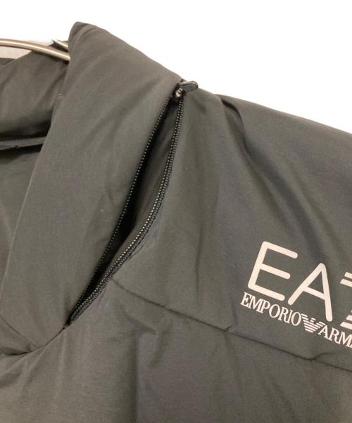 EA7（イーエーセブン）EA7 (イーエーセブン) ダウンベスト ブラック サイズ:3XLの古着・服飾アイテム