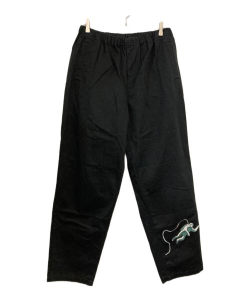 UNDERCOVER（アンダーカバー）UNDERCOVER (アンダーカバー) 22SS Spaceman Printed Easy Pants / スペースマンプリンテッドイージーパンツ ブラック サイズ:3の古着・服飾アイテム