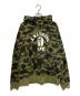 A BATHING APE（ア ベイシング エイプ）の古着「1st Camo College Pullover Hoodie / ファーストカモプルオーバーパーカー」｜グリーン