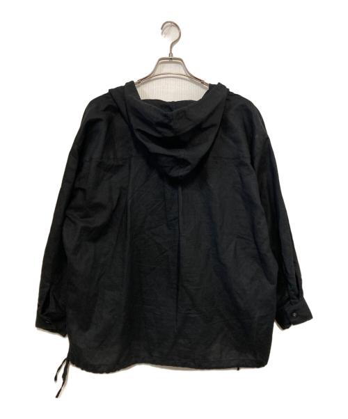 URBAN RESEARCH DOORS（アーバンリサーチドアーズ）URBAN RESEARCH DOORS (アーバンリサーチドアーズ) コットンラミーパーカー ブラック サイズ:Ｍの古着・服飾アイテム