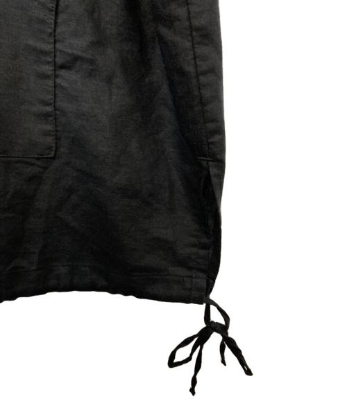 URBAN RESEARCH DOORS（アーバンリサーチドアーズ）URBAN RESEARCH DOORS (アーバンリサーチドアーズ) コットンラミーパーカー ブラック サイズ:Ｍの古着・服飾アイテム