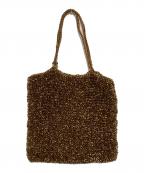 ANTEPRIMAアンテプリマ）の古着「クリアワイヤートートバッグ」｜ブラウン