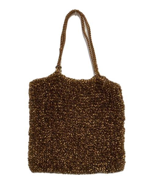 ANTEPRIMA（アンテプリマ）ANTEPRIMA (アンテプリマ) クリアワイヤートートバッグ ブラウンの古着・服飾アイテム