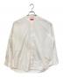MAISON SPECIAL（メゾンスペシャル）の古着「バンドカラーシャツ」｜ホワイト