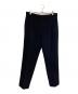 H BEAUTY&YOUTH（エイチ ビューティー&ユース）の古着「DOUBLE CLOTH TAPERED PANTS / テーパードパンツ」｜ネイビー