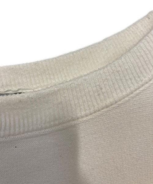 ATON（エイトン）ATON (エイトン) SUVIN GARMENT DYE  CREWNECK PULLOVER ホワイト サイズ:06の古着・服飾アイテム