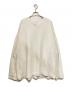 ATON（エイトン）の古着「SUVIN GARMENT DYE  CREWNECK PULLOVER」｜ホワイト