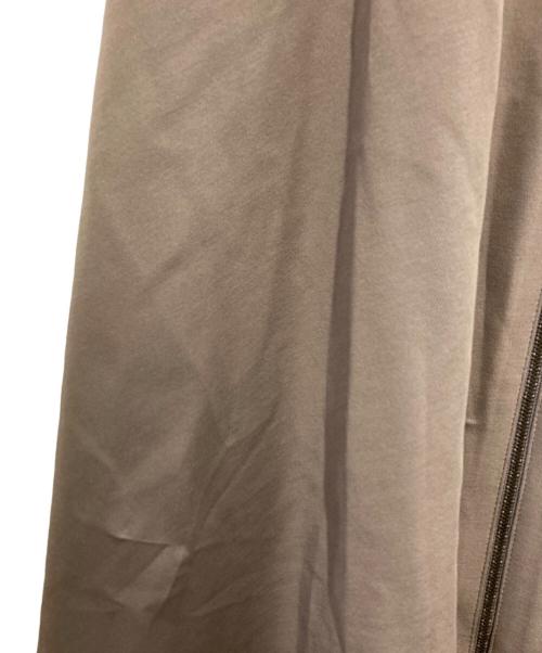 FOXEY NEWYORK（フォクシーニューヨーク）FOXEY NEWYORK (フォクシーニューヨーク) ジップアップワンピース ブラウン サイズ:38の古着・服飾アイテム