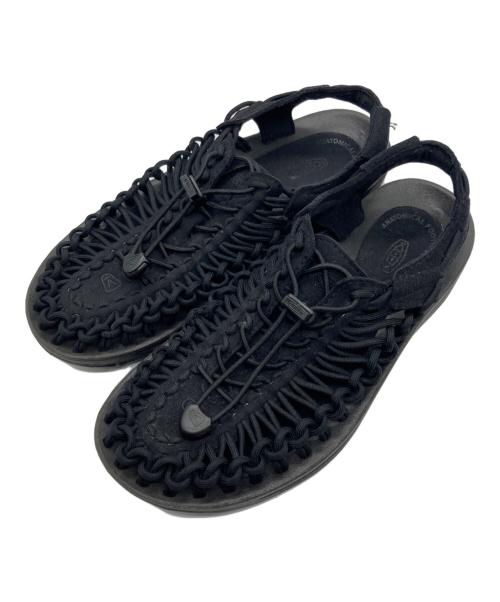 KEEN（キーン）KEEN (キーン) UNEEKサンダル ブラック サイズ:25cmの古着・服飾アイテム