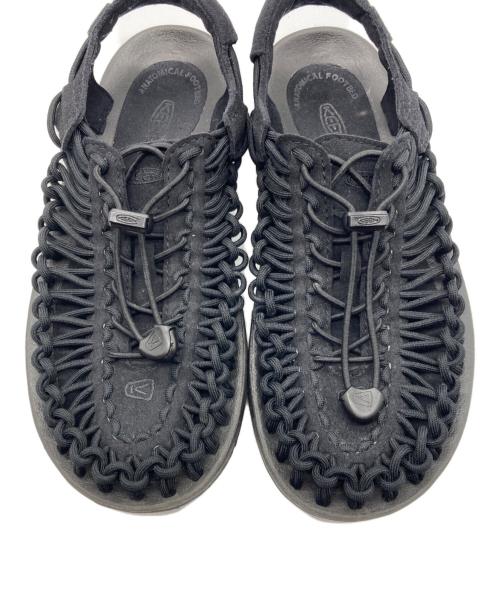 KEEN（キーン）KEEN (キーン) UNEEKサンダル ブラック サイズ:25cmの古着・服飾アイテム