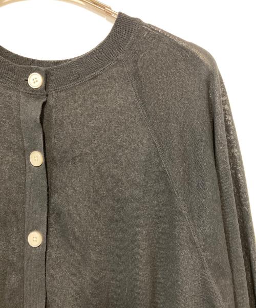 green label relaxing（グリーンレーベルリラクシング）green label relaxing (グリーンレーベルリラクシング) 忍ばせカーデ 2WAY ―ウォッシャブル― ブラック サイズ:記載なしの古着・服飾アイテム