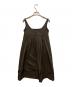 FOXEY NEWYORK (フォクシーニューヨーク) ノースリーブフレアワンピース ブラウン サイズ:38：6000円
