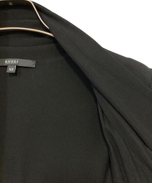 GUCCI（グッチ）GUCCI (グッチ) チェーン付きラップワンピース ブラック サイズ:XSの古着・服飾アイテム