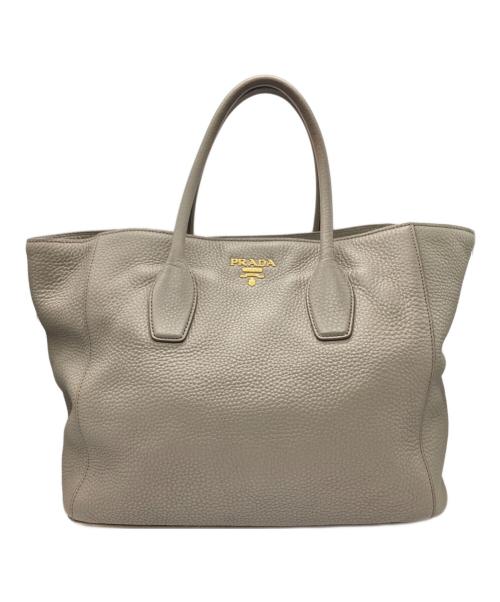 PRADA（プラダ）PRADA (プラダ) 2WAYバッグ ベージュの古着・服飾アイテム