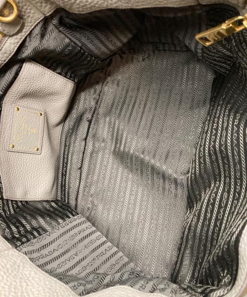 PRADA（プラダ）PRADA (プラダ) 2WAYバッグ ベージュの古着・服飾アイテム