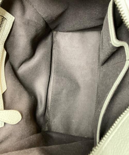 CELINE（セリーヌ）CELINE (セリーヌ) ラゲージ マイクロショッパーハンドバッグ グレーの古着・服飾アイテム