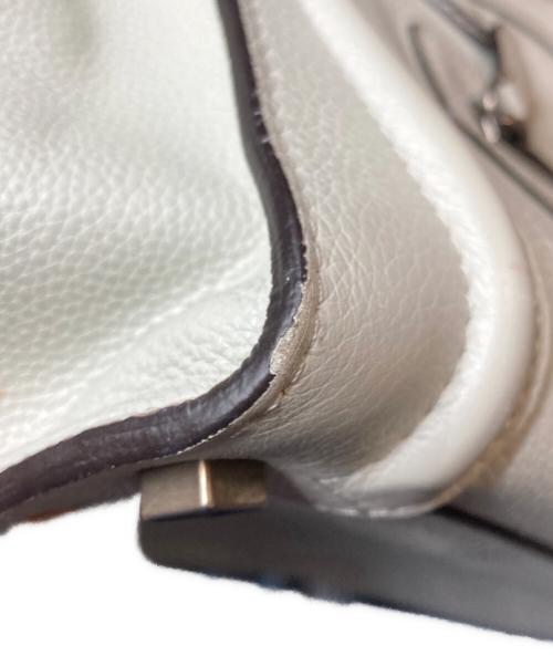 CELINE（セリーヌ）CELINE (セリーヌ) ラゲージ マイクロショッパーハンドバッグ グレーの古着・服飾アイテム