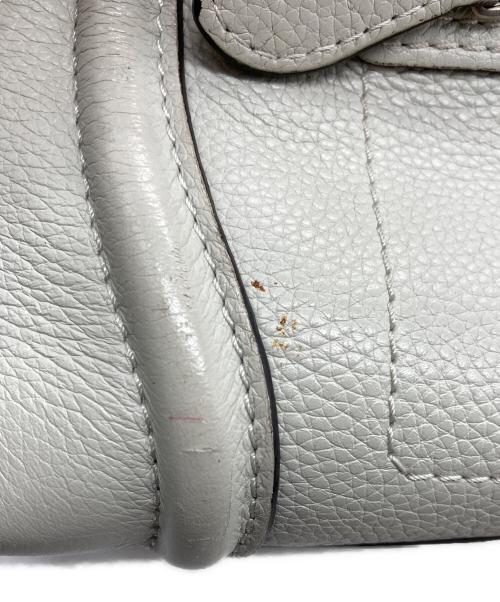 CELINE（セリーヌ）CELINE (セリーヌ) ラゲージ マイクロショッパーハンドバッグ グレーの古着・服飾アイテム