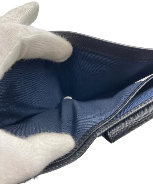 agnes b voyage（アニエスベーボヤージュ）agnes b voyage (アニエスベーボヤージュ) 2つ折り財布 ブラック 未使用品の古着・服飾アイテム