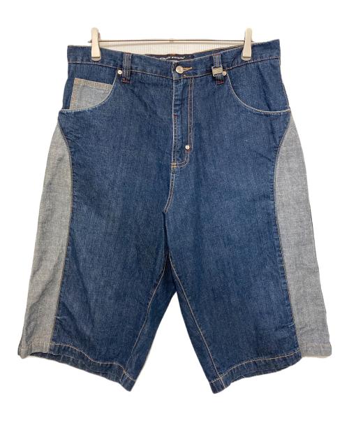 PHAT FARM（ファットファーム）PHAT FARM (ファットファーム) オーバーサイズデニムハーフパンツ インディゴ サイズ:W32の古着・服飾アイテム