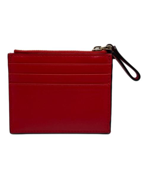 VALENTINO（ヴァレンティノ）VALENTINO (ヴァレンティノ) スタッズフラグメントケース レッドの古着・服飾アイテム