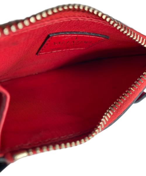 VALENTINO（ヴァレンティノ）VALENTINO (ヴァレンティノ) スタッズフラグメントケース レッドの古着・服飾アイテム
