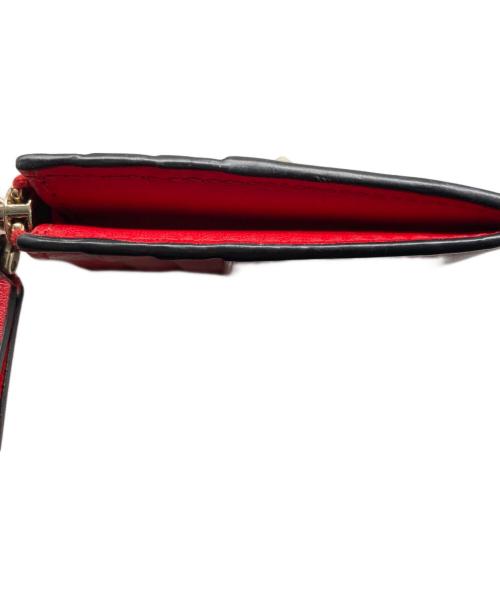 VALENTINO（ヴァレンティノ）VALENTINO (ヴァレンティノ) スタッズフラグメントケース レッドの古着・服飾アイテム