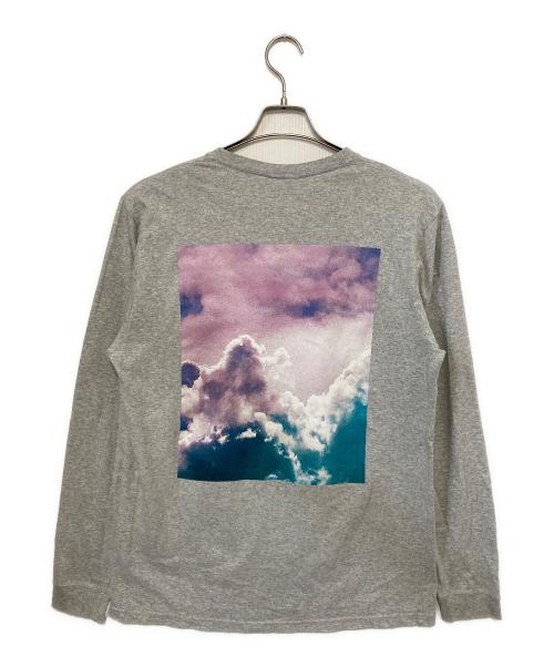 stussy（ステューシー）stussy (ステューシー) ワールドツアー長袖Tシャツ グレー サイズ:Mの古着・服飾アイテム