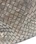 中古・古着 BOTTEGA VENETA (ボッテガベネタ) イントレチャートトートバッグ ブロンズ：25000円