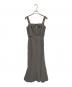 YILON（イロン）の古着「ROMANTIC BUSTIER DRESS」｜グレー