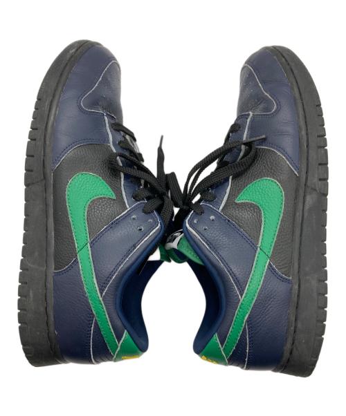 NIKE（ナイキ）NIKE (ナイキ) DUNK LOW BY YOU グリーン×ネイビー サイズ:28cmの古着・服飾アイテム