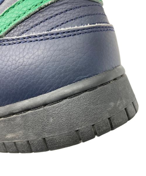 NIKE（ナイキ）NIKE (ナイキ) DUNK LOW BY YOU グリーン×ネイビー サイズ:28cmの古着・服飾アイテム