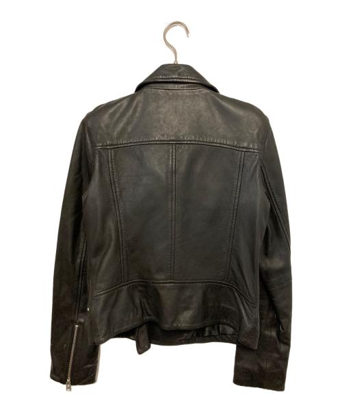 ALL SAINTS（オールセインツ）ALL SAINTS (オールセインツ) シングルライダースジャケット ブラック サイズ:UK 10の古着・服飾アイテム