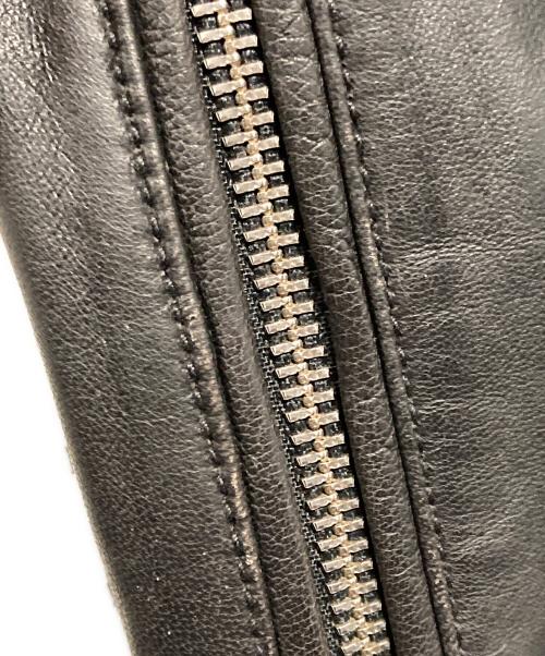 ALL SAINTS（オールセインツ）ALL SAINTS (オールセインツ) シングルライダースジャケット ブラック サイズ:UK 10の古着・服飾アイテム