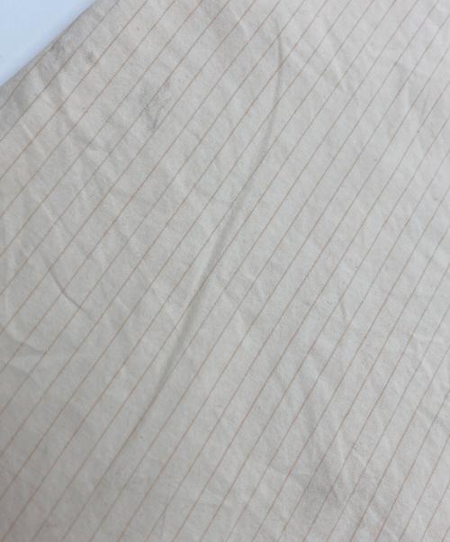 MACKINTOSH PHILOSOPHY（マッキントッシュ フィロソフィー）MACKINTOSH PHILOSOPHY (マッキントッシュ フィロソフィー) バンドカラーストライプシャツ ベージュ サイズ:2の古着・服飾アイテム