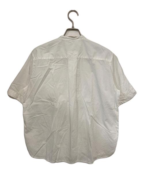 MHL（エムエイチエル）MHL (エムエイチエル) バンドカラーシャツ ホワイト サイズ:2の古着・服飾アイテム