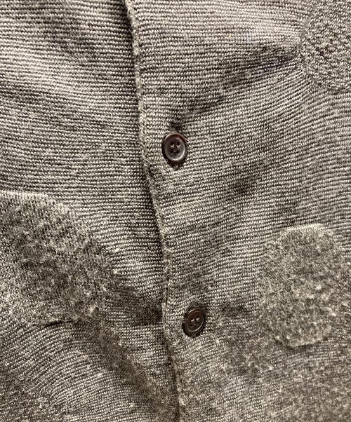 Y's（ワイズ）Y's (ワイズ) サークルジャガードワイドカーディガン グレー サイズ:2の古着・服飾アイテム