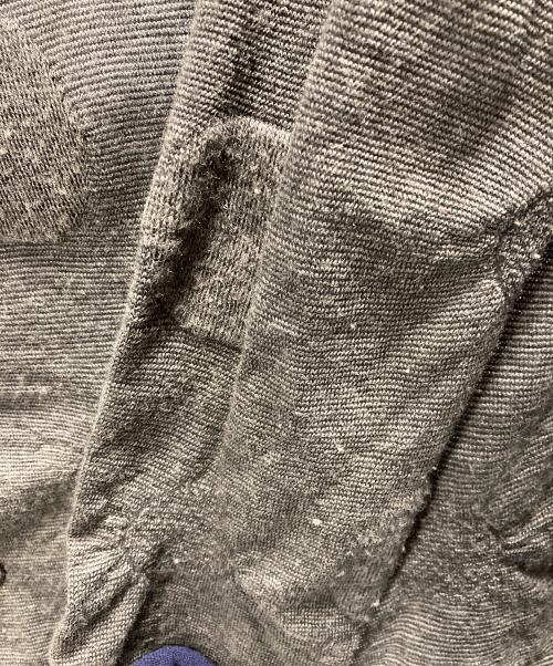 Y's（ワイズ）Y's (ワイズ) サークルジャガードワイドカーディガン グレー サイズ:2の古着・服飾アイテム